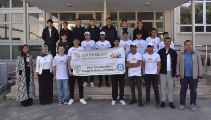Rizeli öğrenciler Edirne’yi tanıyacak