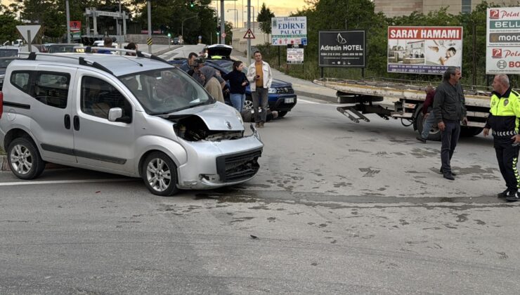 Trafik kazası: 2 yaralı