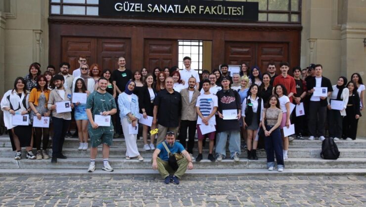 Öğrencilerden grafik tasarım sergisi