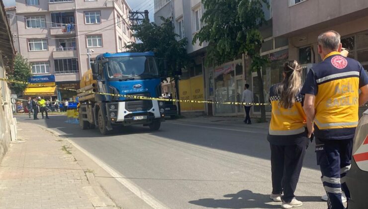 Vidanjörün çarptığı kadın öldü