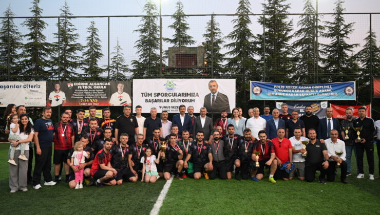 Emniyet Müdürlüğü turnuva şampiyonu