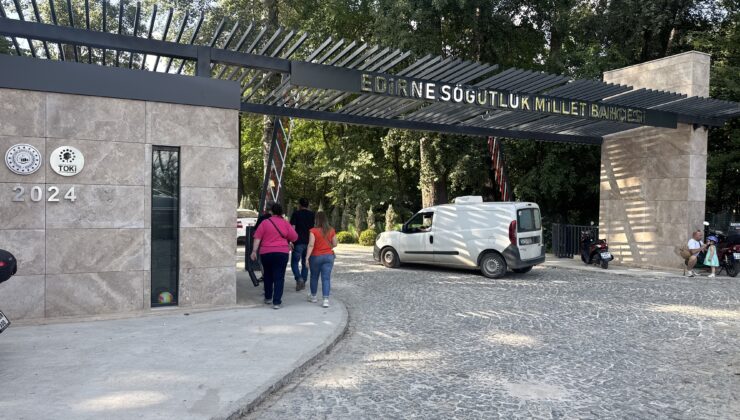 Söğütlük Millet Bahçesi ilgi görüyor