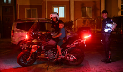Minik Yamaç’ın hayali gerçek oldu