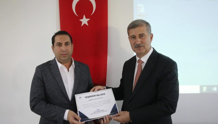 Prof. Dr. Altay’dan iki üniversitede eğitim