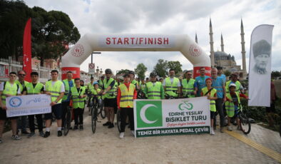 Yeşilay’dan bisiklet turu