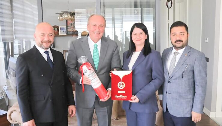 İnce’ye kırmızı dipli mumla davet