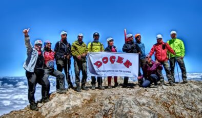 DOÇEK Ekibi bu kez Kaçkarlar’da