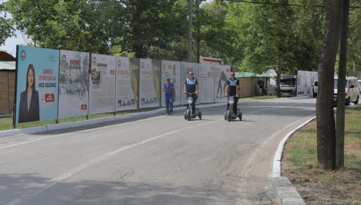 Zabıta Sarayiçi’nde görev başında