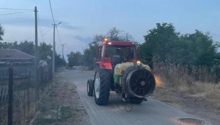 Lalapaşa’da sivrisinekle mücadele