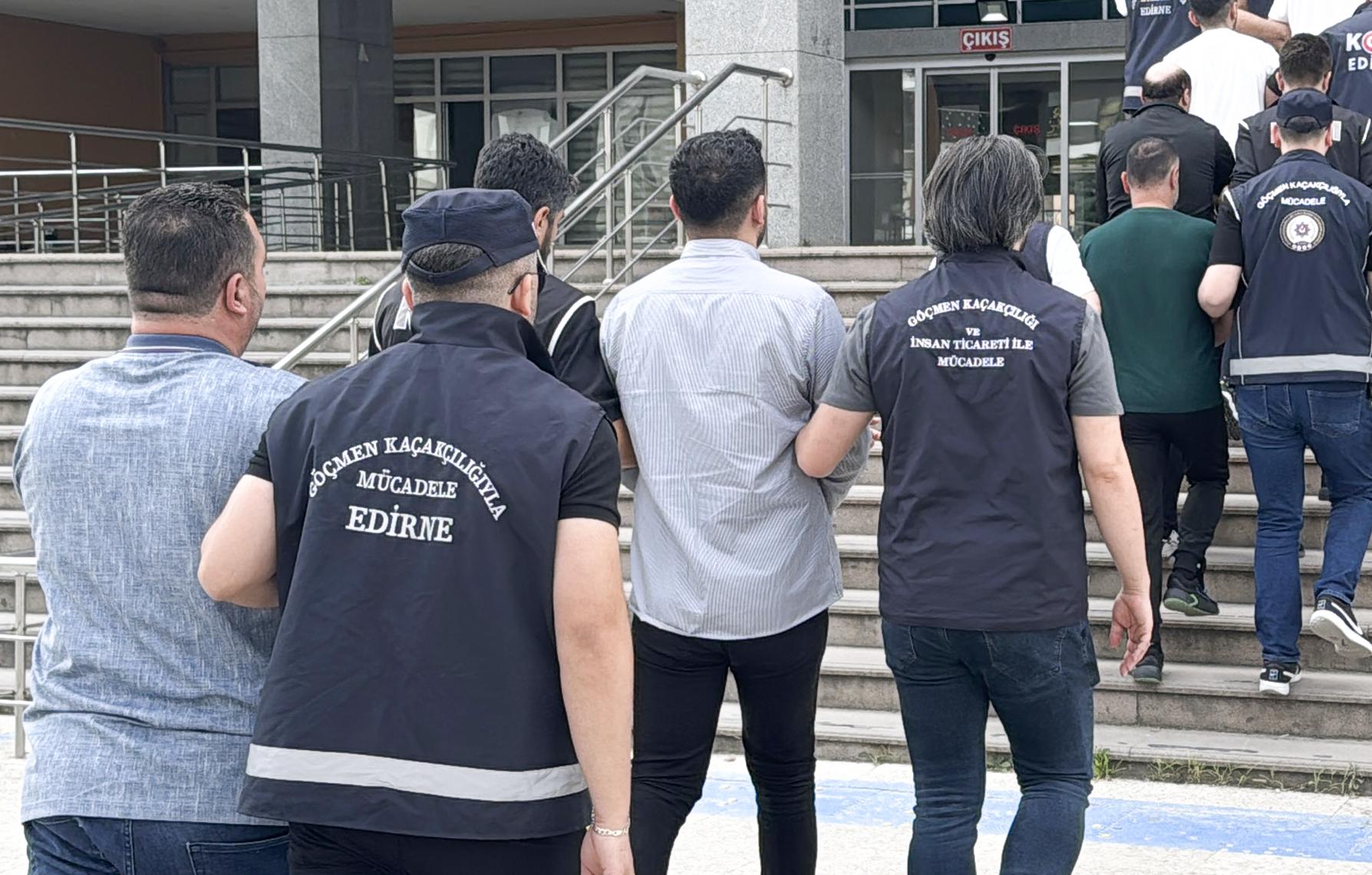 Örgütün ele başı ve zanlılar adliyede