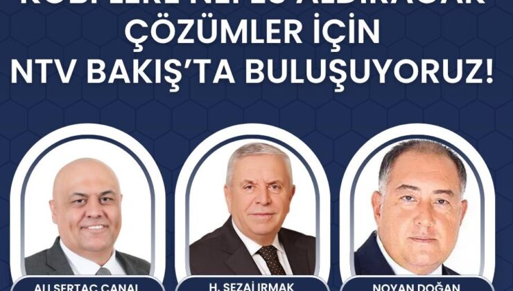 Irmak, NTV Bakış’ın konuğu olacak