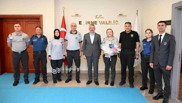 Özel güvenliklerden Vali Sezer’e ziyaret