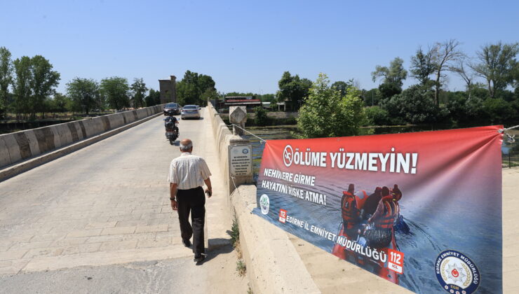 Polisten ‘Nehirlere girmeyin’ uyarısı