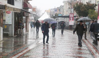 Sağanak yağmur geliyor