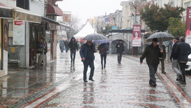Sağanak yağmur geliyor