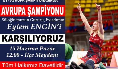 Şampiyona karşılama töreni yapılacak