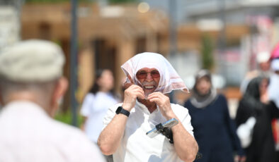 Sıcak hava kavurdu