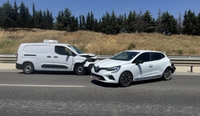 Trafik kazası: 2 yaralı