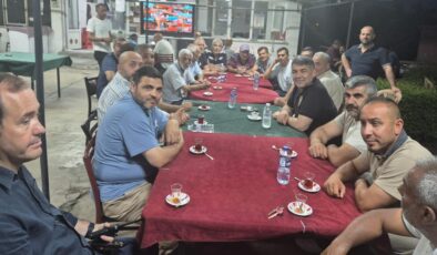 Yıldırım Hacısarraf sakinleriyle bir araya geldi