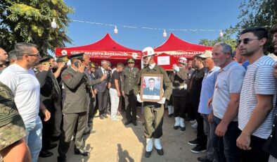 Edirne şehidini uğurladı