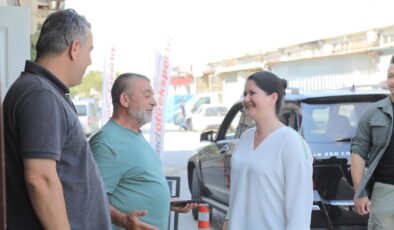 “Bu şehir sizin emeğinizle güzelleşiyor”