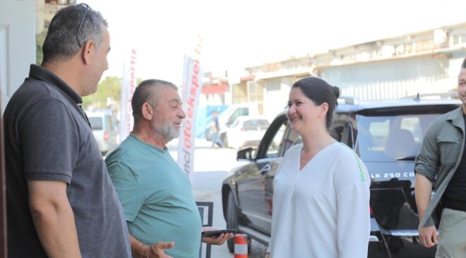 “Bu şehir sizin emeğinizle güzelleşiyor”