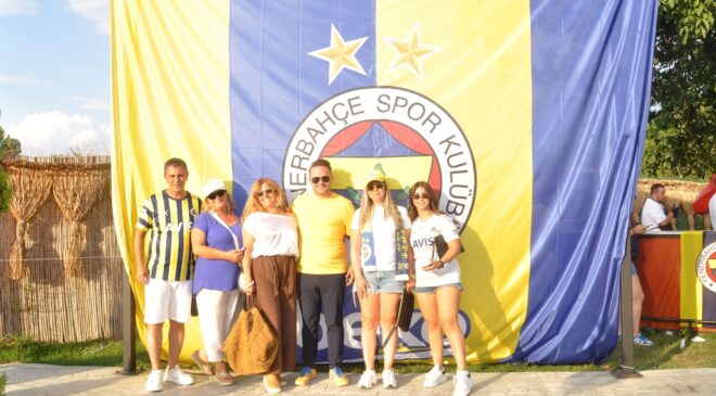 Fenerbahçelilerin coşkulu gecesi