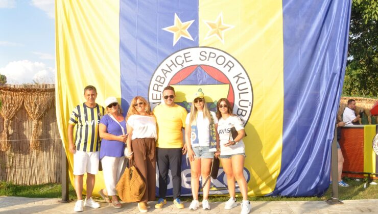 Fenerbahçelilerin coşkulu gecesi