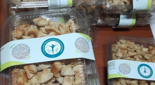 Pirinçli mantı patent aldı