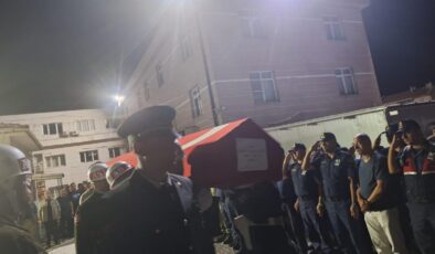Şehidin cenazesi memleketine uğurlandı