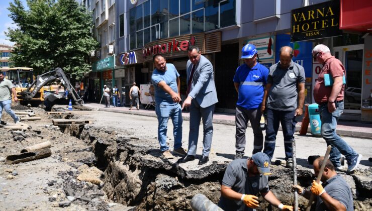 Keşan’da altyapı seferberliği