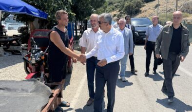 İbrice Limanı’nı inceledi