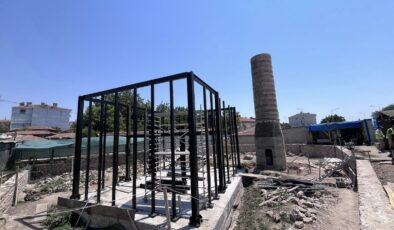 Şeyh Şüceaddin Camisi’nin restorasyonu sürüyor