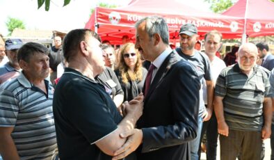 Vali Sezer’den şehit ailesine taziye ziyareti