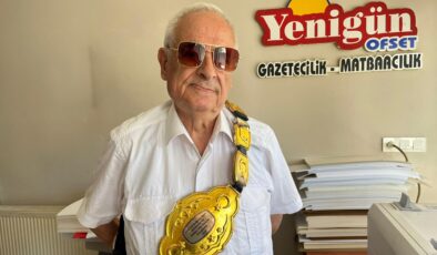 Altın kemerli gazeteci Kırkpınar’a veda ediyor