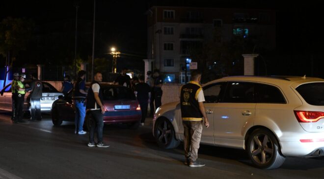 Asayiş ve trafik denetimi yapıldı