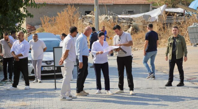 “28 mahallemiz için kararlılıkla çalışıyoruz”
