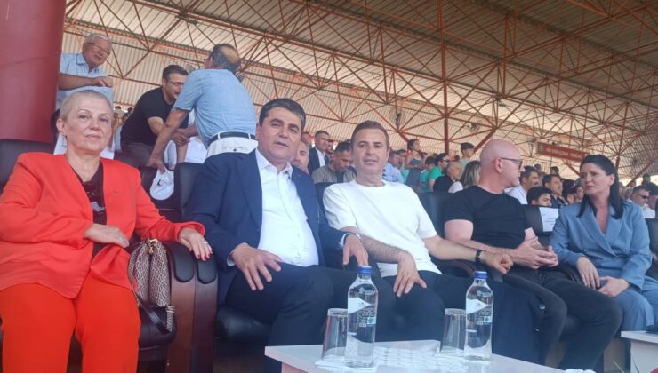 Uysal, güreşleri izledi
