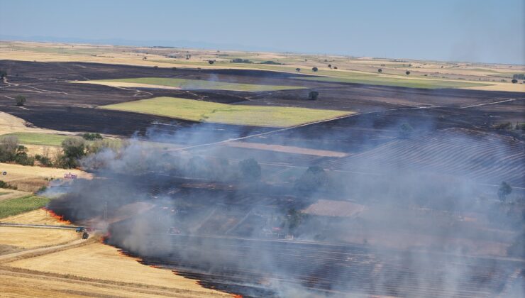 Yangına TOMA’lar da müdahale ediyor
