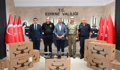 Edirne artık havadan da denetlenecek