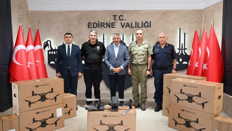Edirne artık havadan da denetlenecek