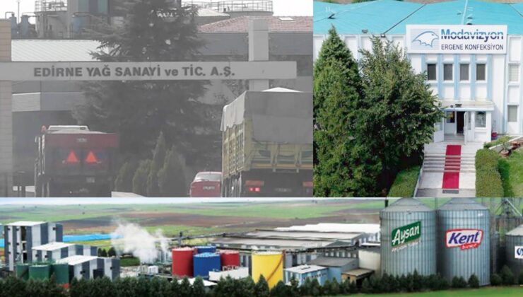 Edirne’den 4 şirket en büyükler arasında