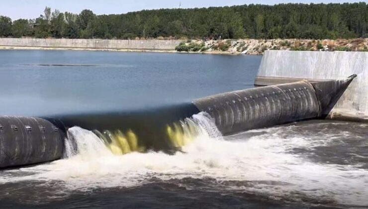 Elektrik Santrali’nden suyun tamamı salındı