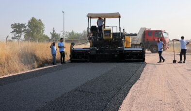 Üniversite yolları asfaltlanıyor
