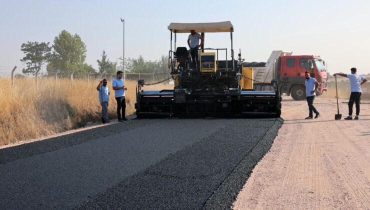 Üniversite yolları asfaltlanıyor