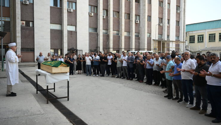 Genç hemşireye veda