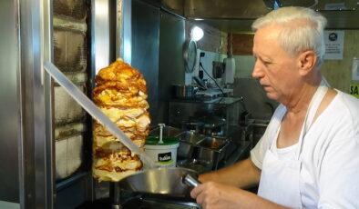 Dönercilerin sıcakla imtihanı