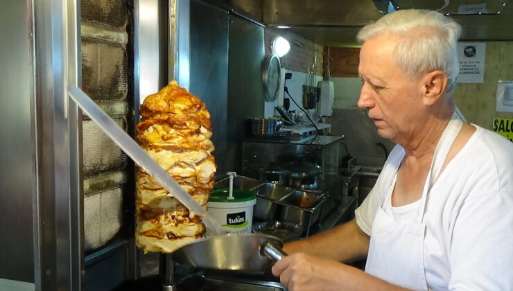 Dönercilerin sıcakla imtihanı