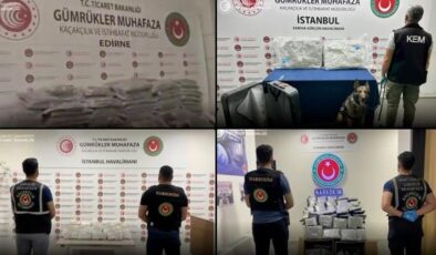 Üç gümrükte 1,2 ton uyuşturucu ele geçirildi