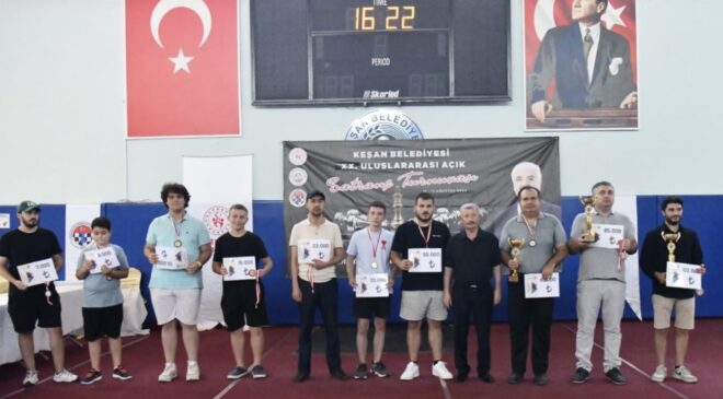 Uluslararası Açık Satranç Turnuvası sona erdi